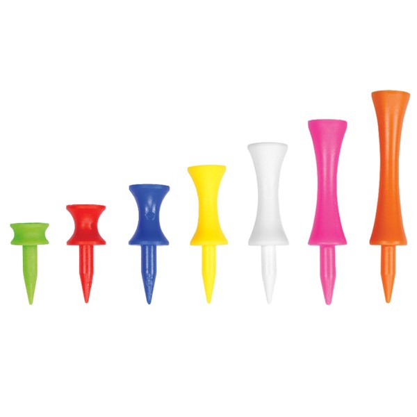 Masters Plastic Graduated Golf Tees